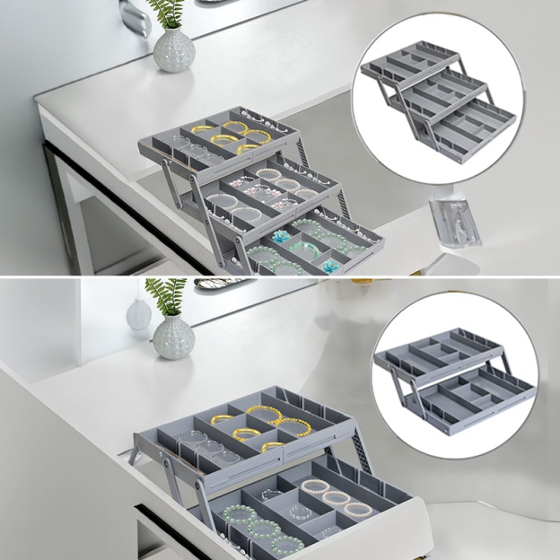 🔥Hot Sale 54% OFF👍Multi-Level Smart Drawer Organizer