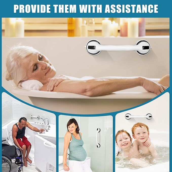 🔥Heavy Duty Shower Handle Removable Shower Handrails for Seniors and Elderly🔥