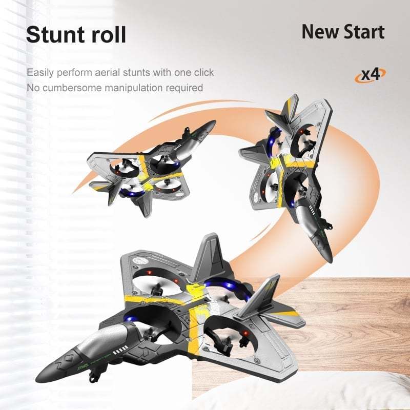 🎁2025 HOT SALE - 70% OFF🎁 V17 Jet Fighter Stunt RC Airplane ✈️