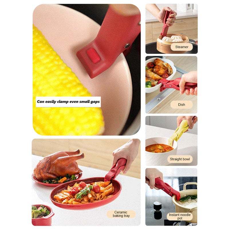✨🔥LAST DAY 49% OFF✨✨Multi-Purpose Anti-Scald Bowl Holder Clip for Kitchen