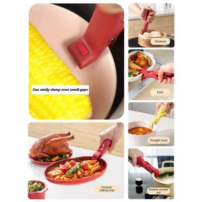✨🔥LAST DAY 49% OFF✨✨Multi-Purpose Anti-Scald Bowl Holder Clip for Kitchen