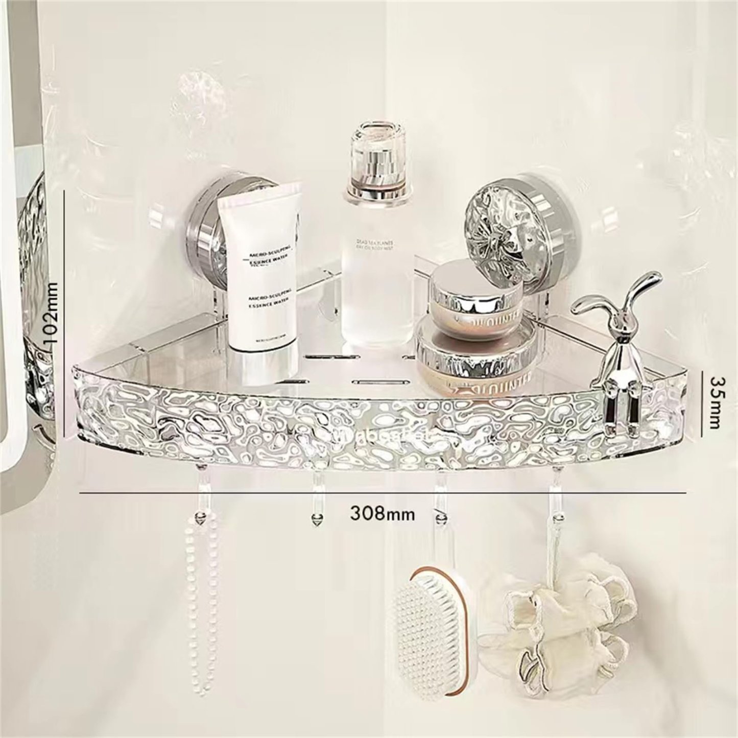 49% OFF - Light luxury style punch-free storage rack-PLAWLTD