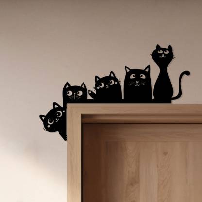 🐱2024 Christmas Gift 50% Off--Metal Adorable Cat Door Topper-PLAWLTD