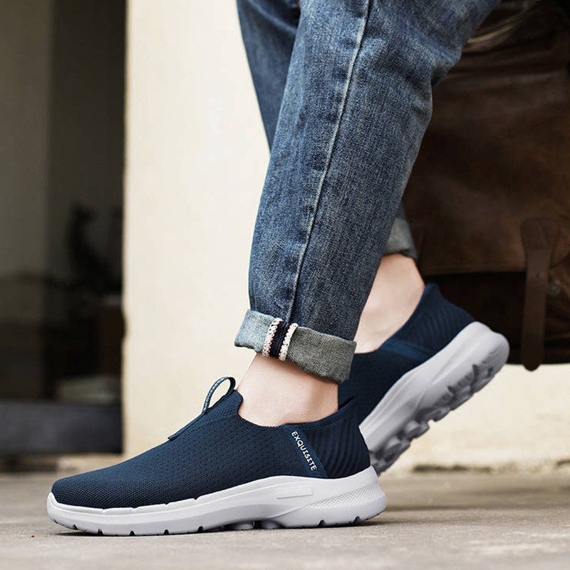 Men's Comfortable Waterproof Slip-On Casual Shoes Orthopedic Shoes