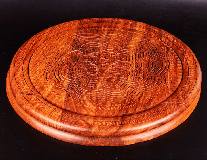 Early New Year sales🎁-Handmade wood carving fruit plate