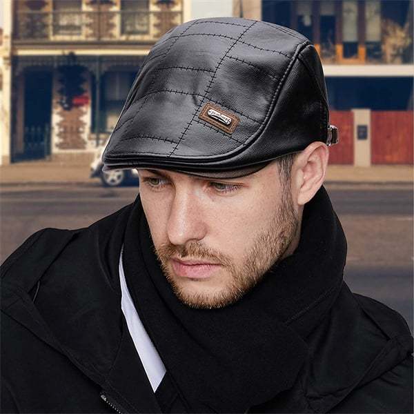 🎁Christmas Hot Sale🎁 High Quality Trendy Leather Beret