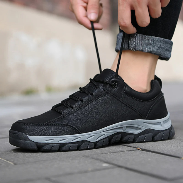 Men’s Leather Shoes, Comfortable Orthopedic, Height-Increasing, Waterproof, Lightweight