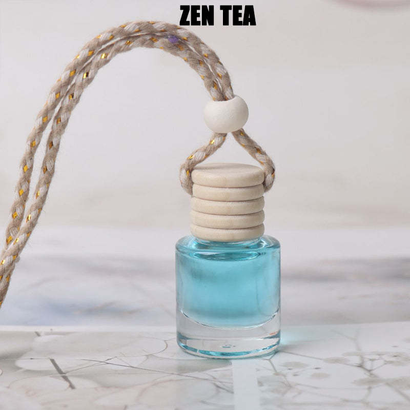 Cylindrical bottle car perfume pendant