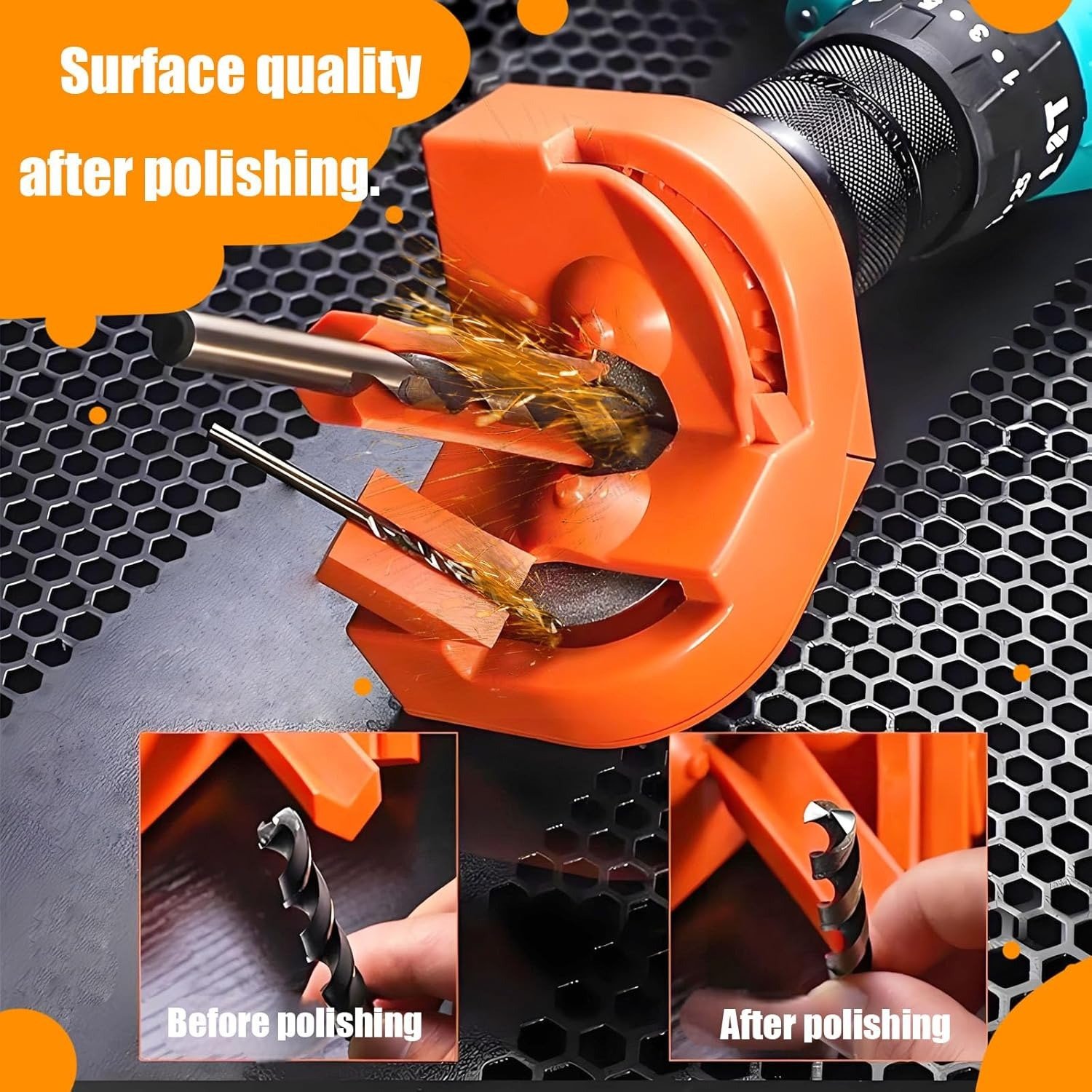 🛠️Multi-Function Drill Bit Sharpener