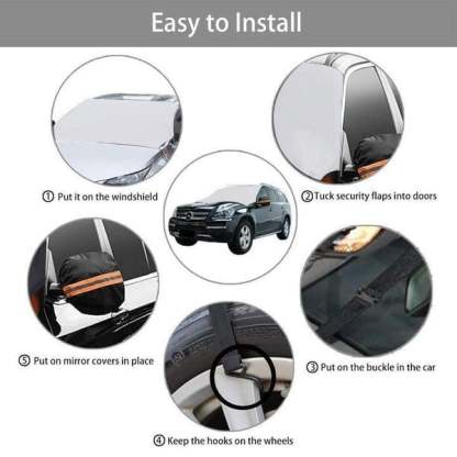 🔥Last Day Promotion 49%OFF🔥 Windshield Snow Cover Sunshade