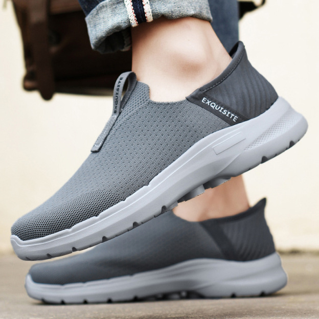 Men's Orthopedic Support Hiking Shoes for Plantar Fasciitis, Anti-Sprain Breathable Sneakers (Medical Certification)-PLAWLTD