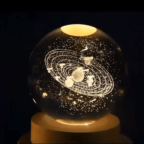 🌌3D Crystal Ball Lamp🪐