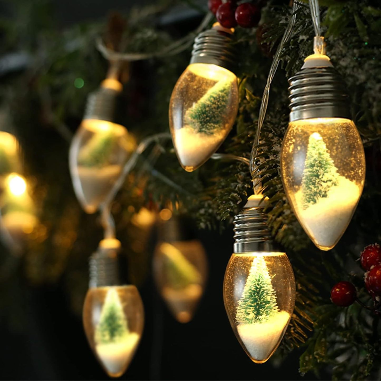 🎄2024 Christmas Vintage Decor String Light - Led Bulbs String Lights🎅