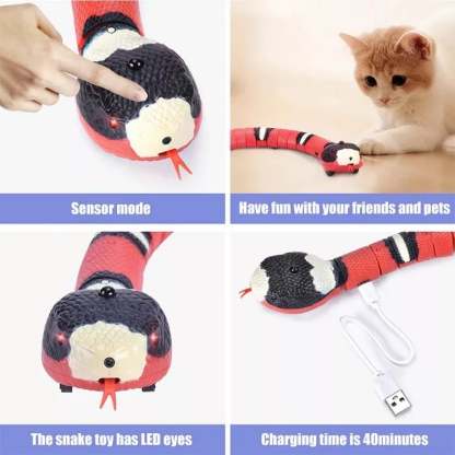 Promotion 47%OFF 🎁Smart Sensing Snake Electron Interactive Cat Toys-PLAWLTD