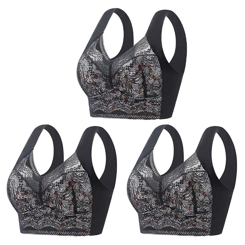 (🔥HOT SALE NOW 50% OFF)❤️Plus Size Seamless Push Up Wireless Bra