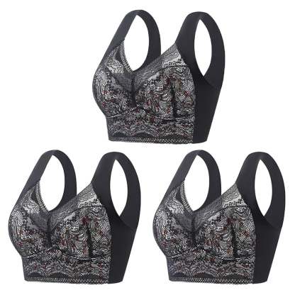 (🔥HOT SALE NOW 50% OFF)❤️Plus Size Seamless Push Up Wireless Bra