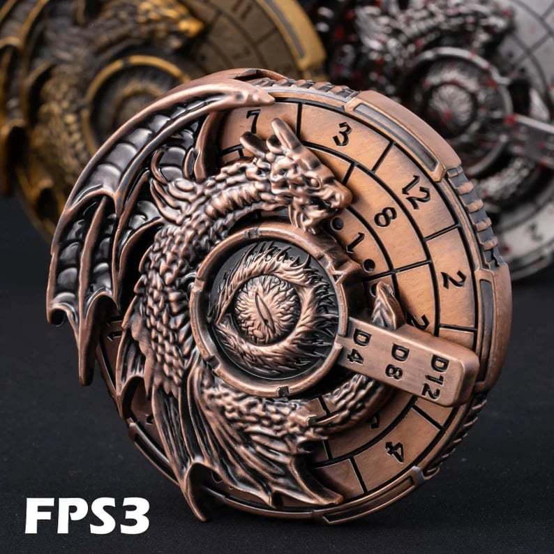 🎲2025 Newest-Metal Dragon Compass Dice🐉