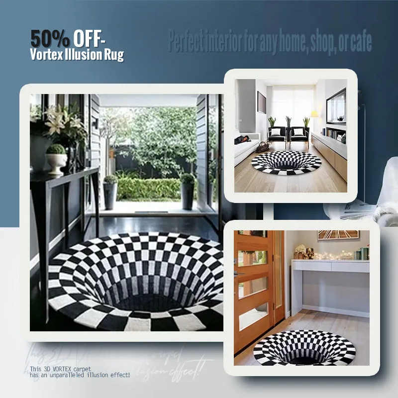 50% OFF - VORTEX ILLUSION RUG