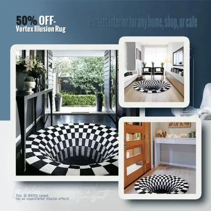 50% OFF - VORTEX ILLUSION RUG