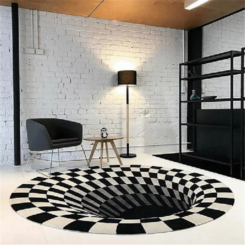 50% OFF - VORTEX ILLUSION RUG