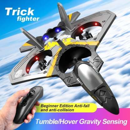 🎁2025 HOT SALE - 70% OFF🎁 V17 Jet Fighter Stunt RC Airplane ✈️