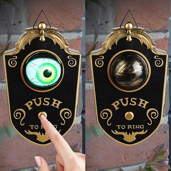 Halloween One Eyed Doorbell with Spooky Sounds