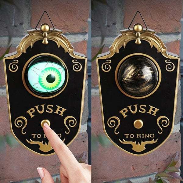 Halloween One Eyed Doorbell with Spooky Sounds