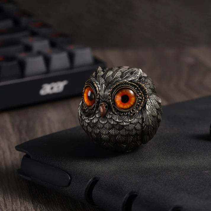 🦉Lucky Owl Guardian-The Wise Watcher of the Felt