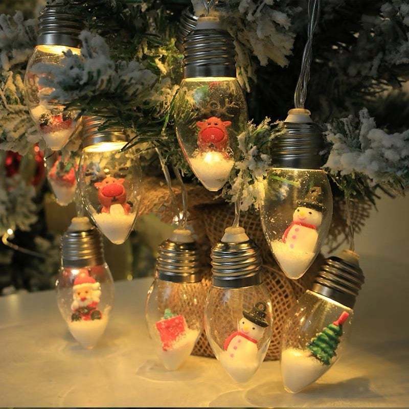 🎄2024 Christmas Vintage Decor String Light - Led Bulbs String Lights🎅