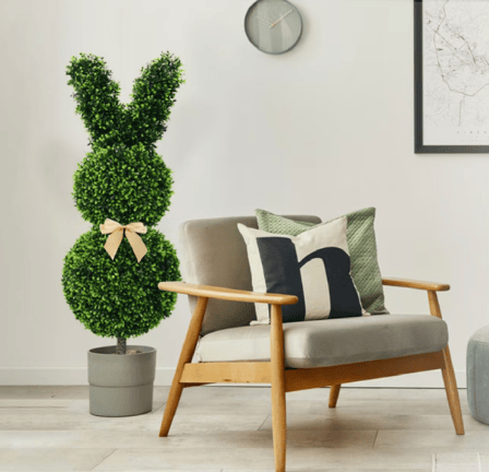 🐇Spring Sales - 50CM Outdoor Artificial Turf Bunny-Shaped Topiary Tree(FREE SHIPPING)-PLAWLTD