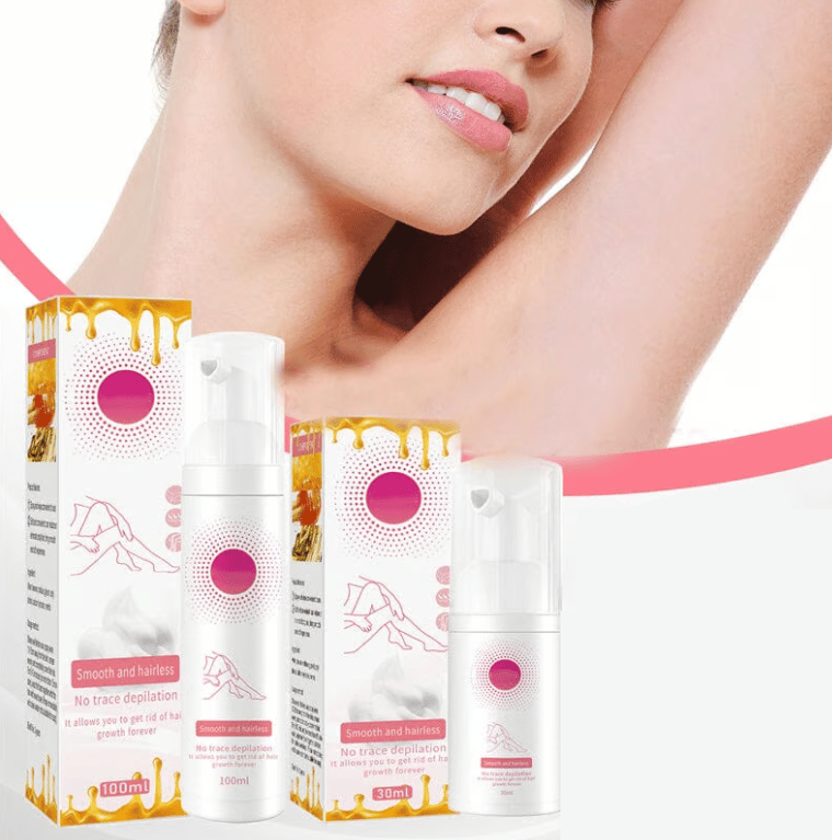 Smooth as Honey: Mousse Hair Removal Spray