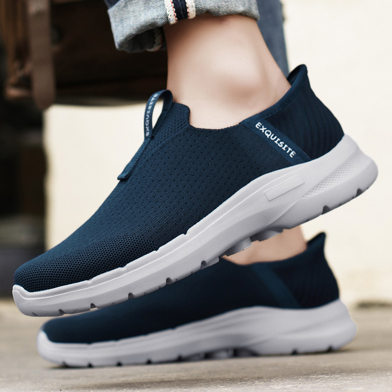 Men's Comfortable Waterproof Slip-On Casual Shoes Orthopedic Shoes