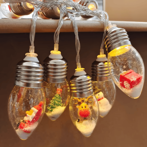 🎄2024 Christmas Vintage Decor String Light - Led Bulbs String Lights🎅