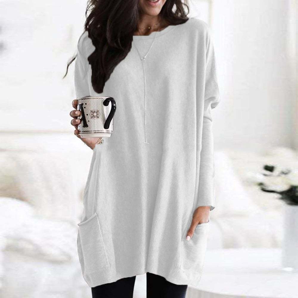✨Hot Sale🔥New long sleeve casual pocket t-shirt