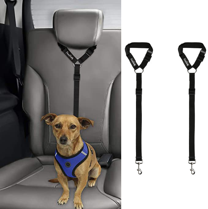 Headrest Adjustable Car Dog Leash