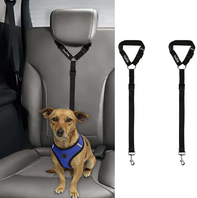 Headrest Adjustable Car Dog Leash