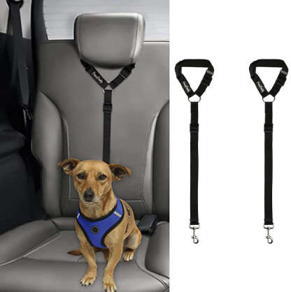 Headrest Adjustable Car Dog Leash