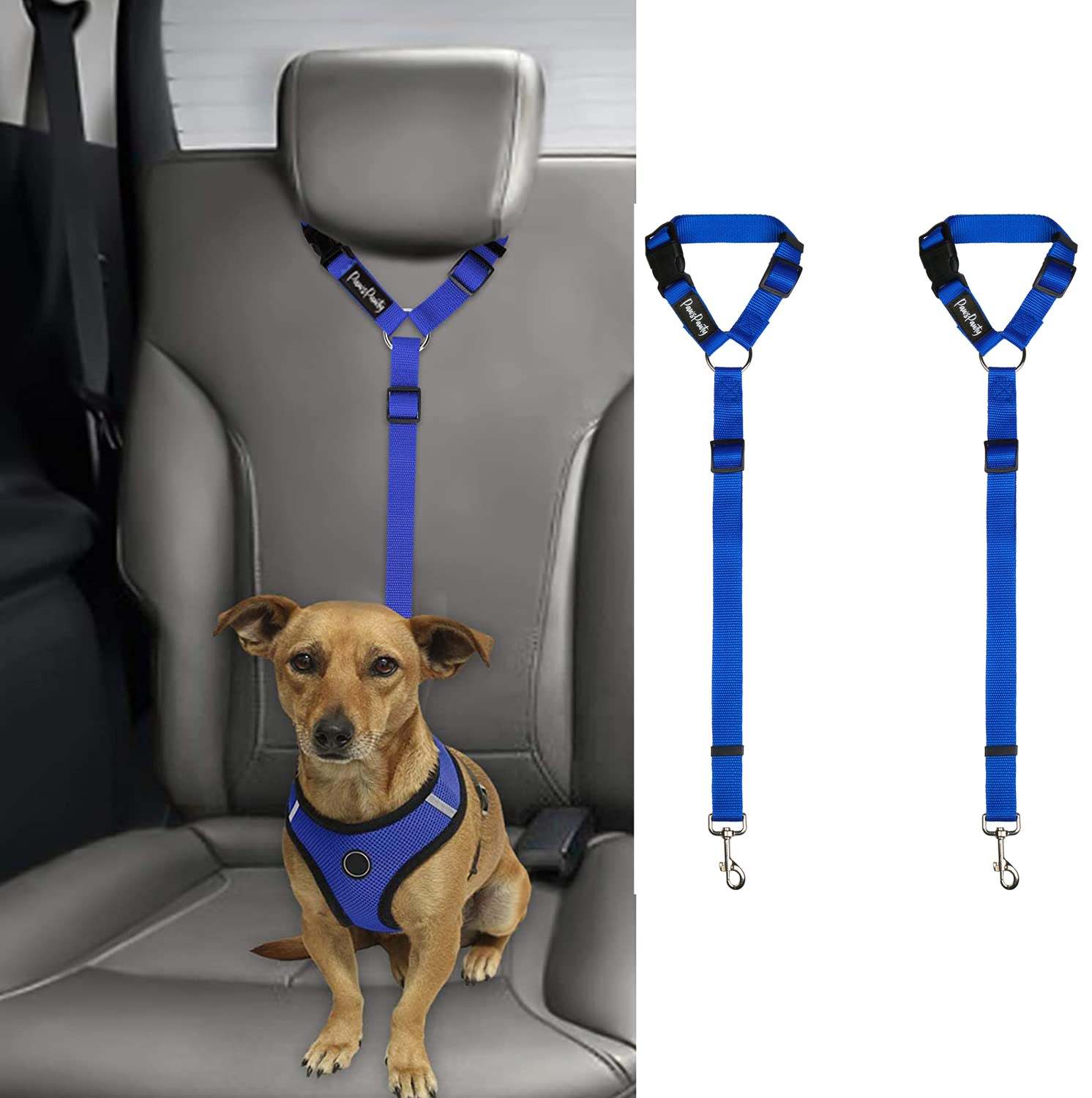 Headrest Adjustable Car Dog Leash