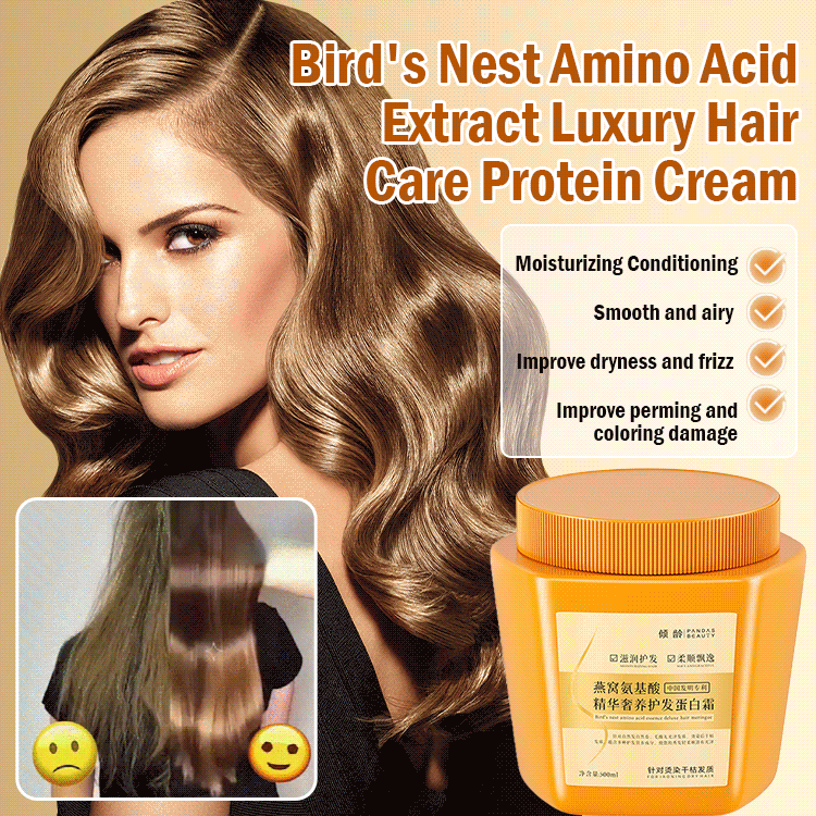 Amino Acid Essence Luxury Nourishing Hair Protein Cream-PLAWLTD