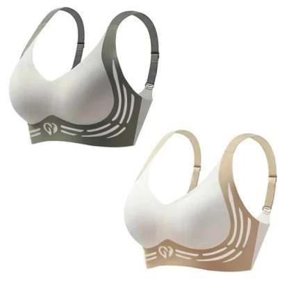 🎁 Last Day 49% Off - Super gather bra | Wireless Push-up Bra 👍No more sagging breasts