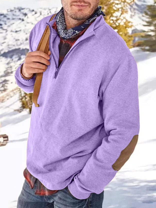 (🔥Hot Sale 49% OFF) Men's cashmere zipper casual jacket