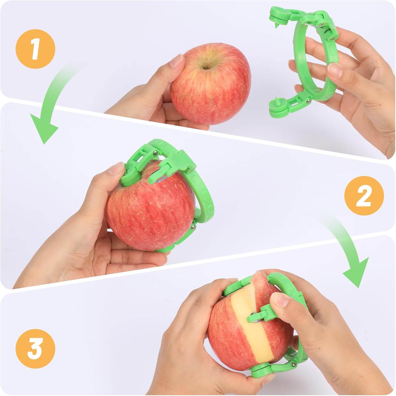 🔥2025 New🍎FoldiPeel - Fruit Rotating Quick Peeler