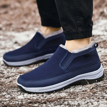 Men's Arch Support Breathable Orthopedic Loafers Lightweight Non-Slip Walking Shoes (Medical Certification)-PLAWLTD