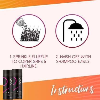 🔥BUY 2 GET 1 FREE - Fluffup Secret Hair Fiber Powder