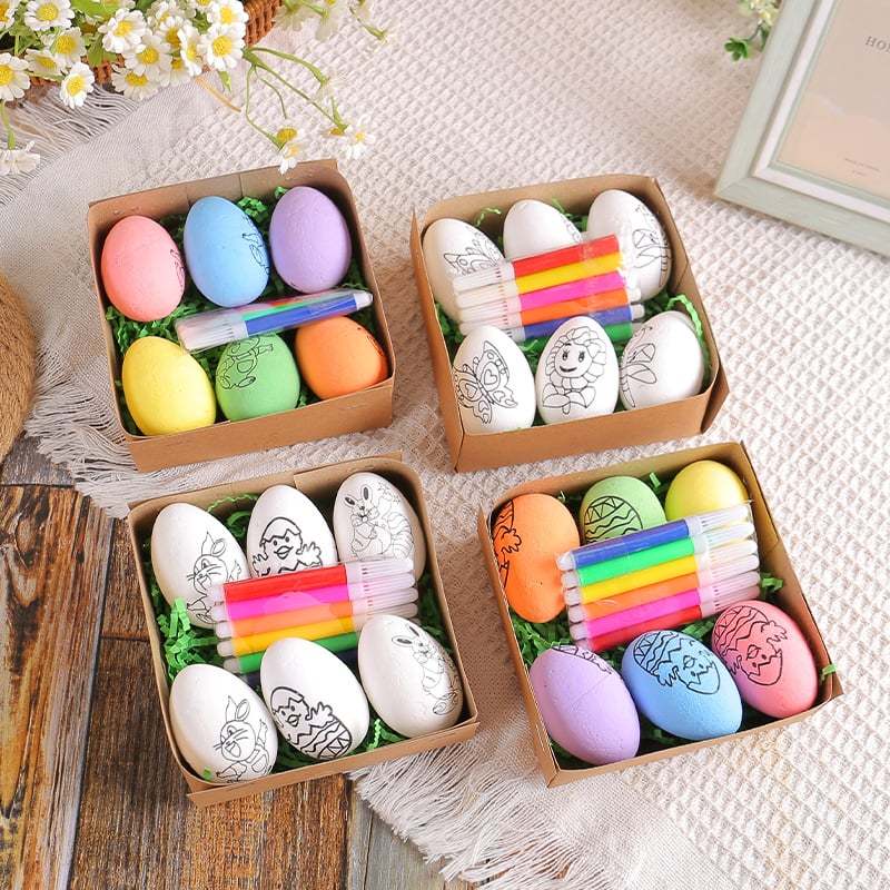 DIY hand-painted Easter eggs🥚-PLAWLTD