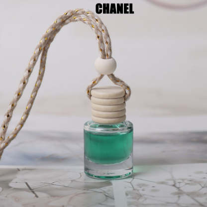 Cylindrical bottle car perfume pendant