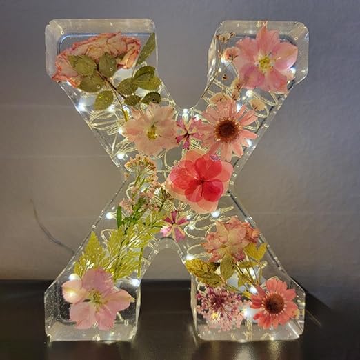🎁Special commemoration -💟Limited Handmade 100pcs🌸Flowers Resin Night Light-PLAWLTD