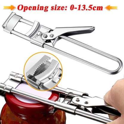 Adjustable Stainless Steel Jar Opener-PLAWLTD
