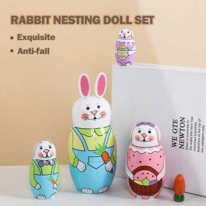 Rabbit Nesting Doll Set-PLAWLTD