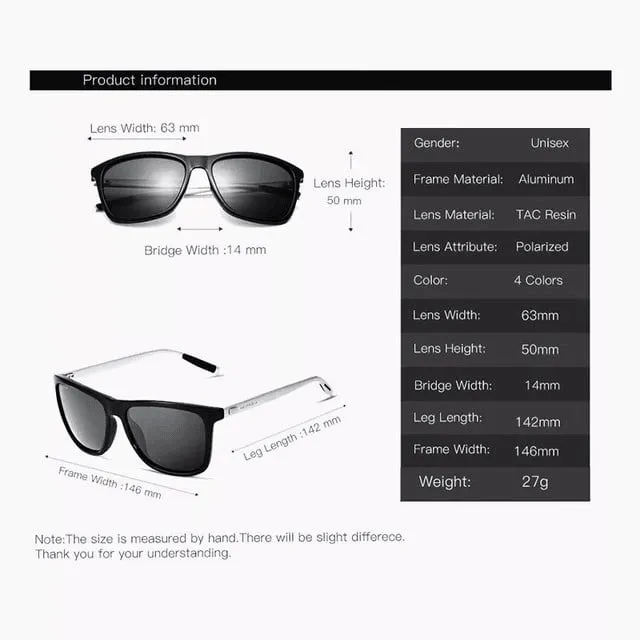 New Design Aluminum Magnesium Polarized Sunglasses